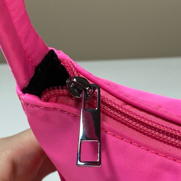 Neon Pink Y2K Shoulder Bag - Picture 3 of 8